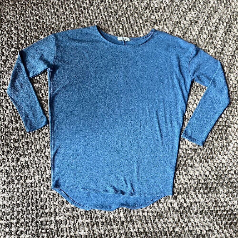 Jolie Blue 3/4 Sleeve Knit Top W/ Hi-Lo Hem Women’s Sz M